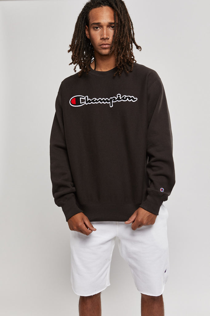 Champion Reverse Weave Crew (M) -Sporting Brands Online Sweatshirt