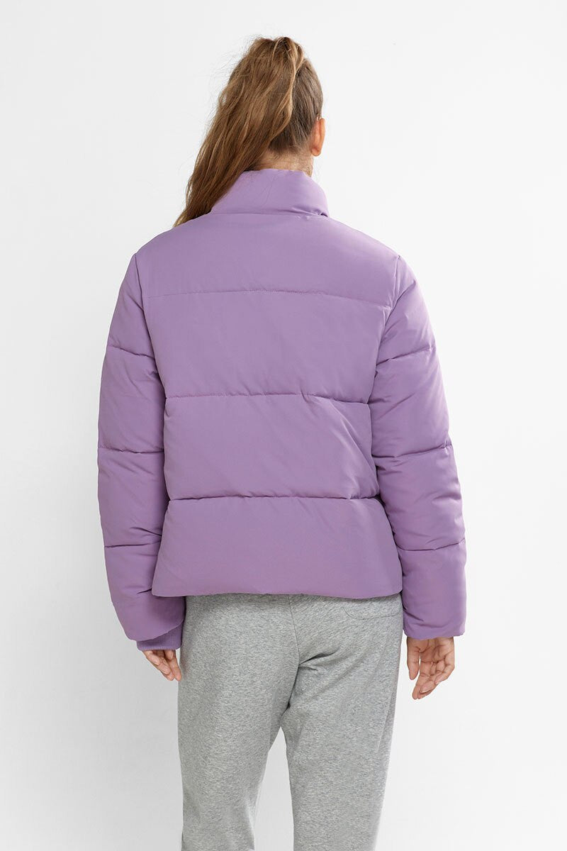 Champion Puffer Jacket (W) - Frosted Grape